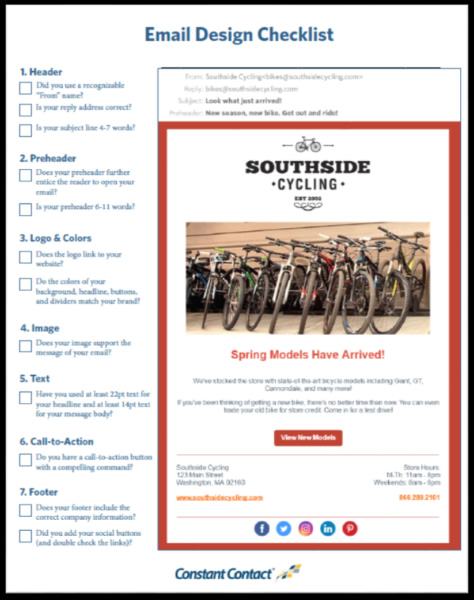 Email Design Checklist
